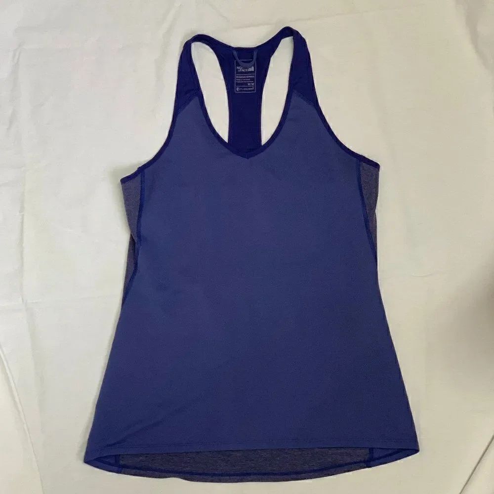 The North Face Racer Back Flashdry Purple Tank M